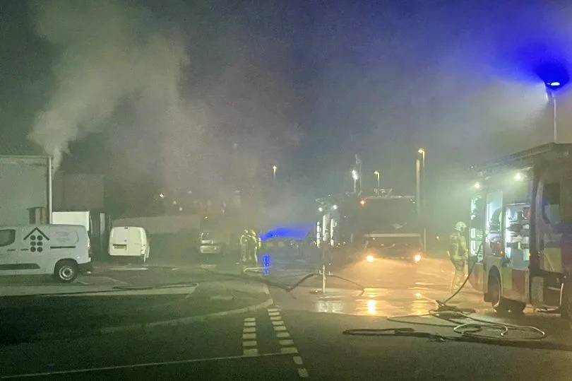 Major Fire Hits Campervan Business in Llandudno Junction